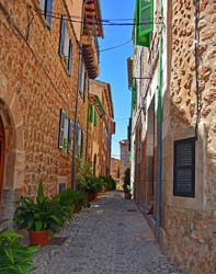 Streets of Fornalutx, Mallorca