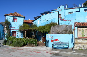 Terraces and view