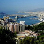 View from the Gibralfaro Castle, Malaga