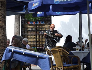 Pavement cafe in Mijas Pueblo