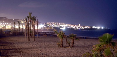 Mojacar at night