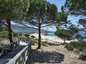 Beach in Tarifa, Cadiz, Spain