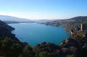 Huesca dam, Aragon, Spain