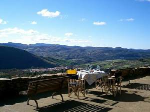 Dining on the Terrace