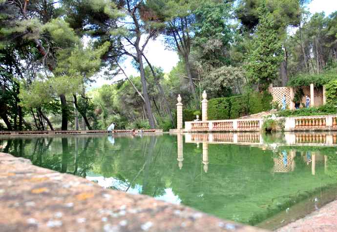 Labyrinth Park of Horta, Barcelona, Spain