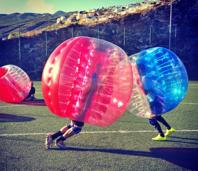 Bubble Soccer Tenerife, Los Cristianos