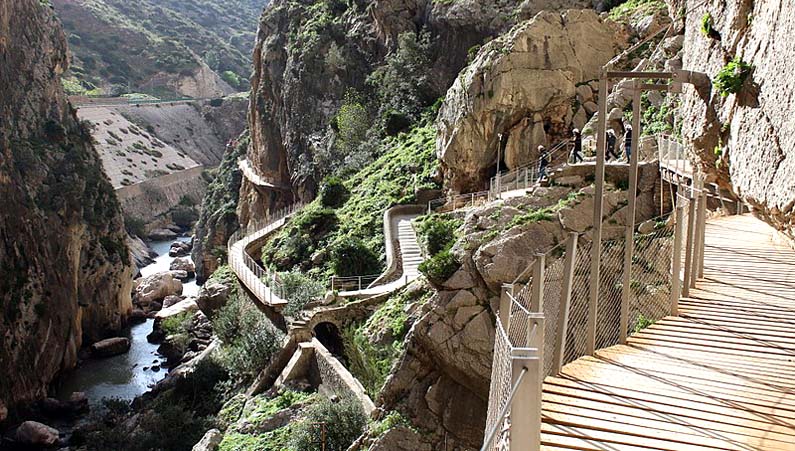 El Caminito del Rey, El Chorro, near Ardales, Malaga, Spain