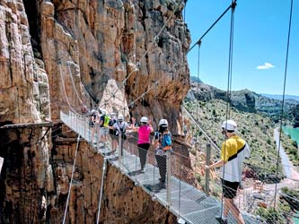 Caminito del Rey, El Chorro, near Ardales, Spain