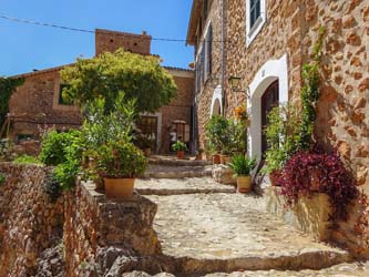 Streets of Fornalutx, Mallorca