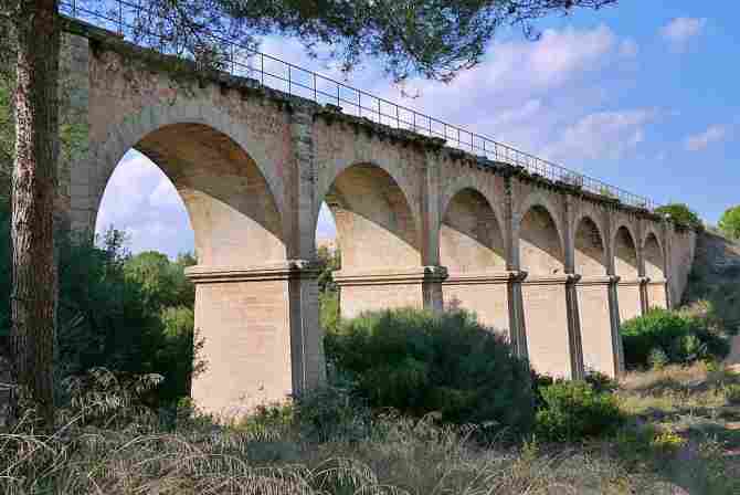 El Puente de las Siete Bocas, Santanyí, Mallorca