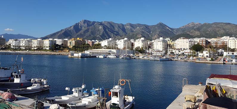 Marbella port, Costa del Sol, Spain