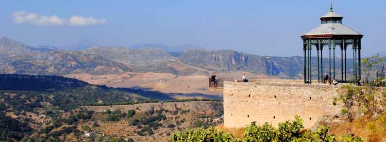 Views from Ronda in Andalucia, Spain