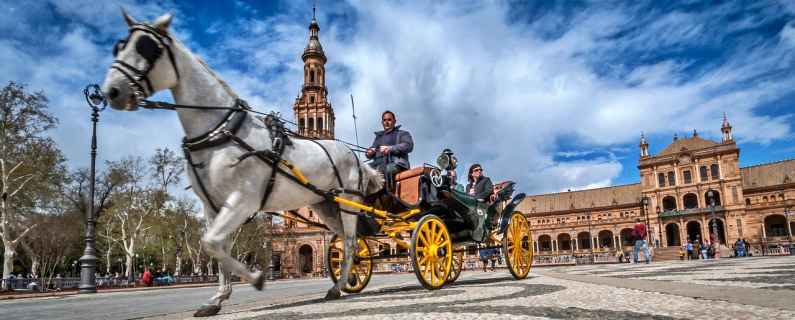 Visit fascinating locations in Seville, Andalucia, Spain