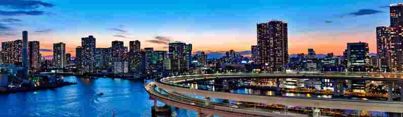 Rainbow Bridge, Tokyo, Japan