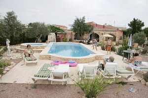 Pool - Aleysa Playa Aparthotel, Benalmadena Costa, Costa del Sol, Spain - click for larger image